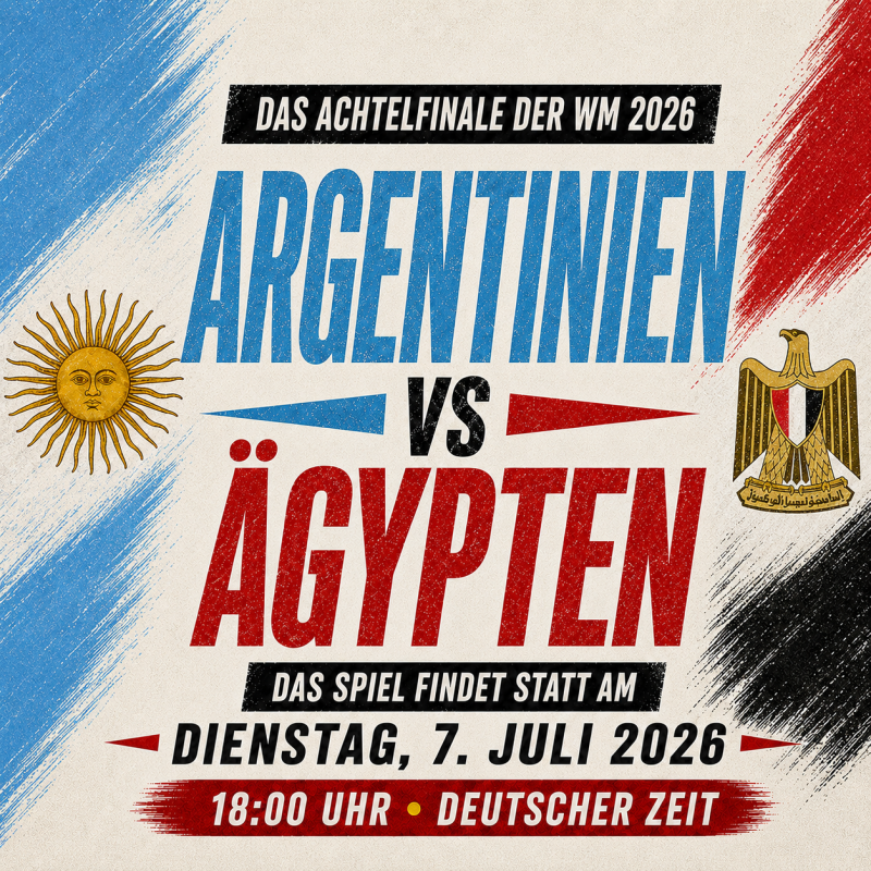 Argentinien gegen Ägypten live in Düsseldorf – WM 2026 Public Viewing in der Sportsbar West