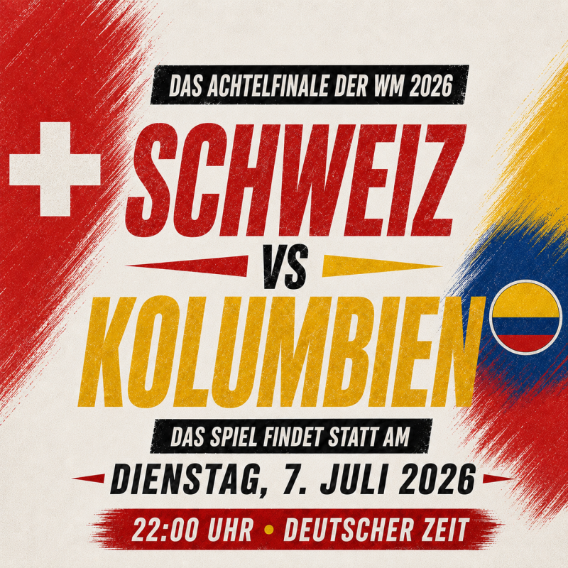 Schweiz gegen Kolumbien live in Düsseldorf – WM 2026 Public Viewing in der Sportsbar West
